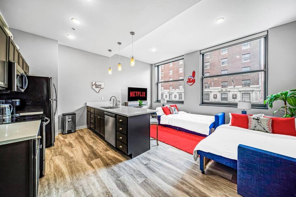 클리블랜드 2Br Unit In The Heart Of Dt With View Of Playhouse Square, Pool & Gym Access- 305 아파트 외부 사진