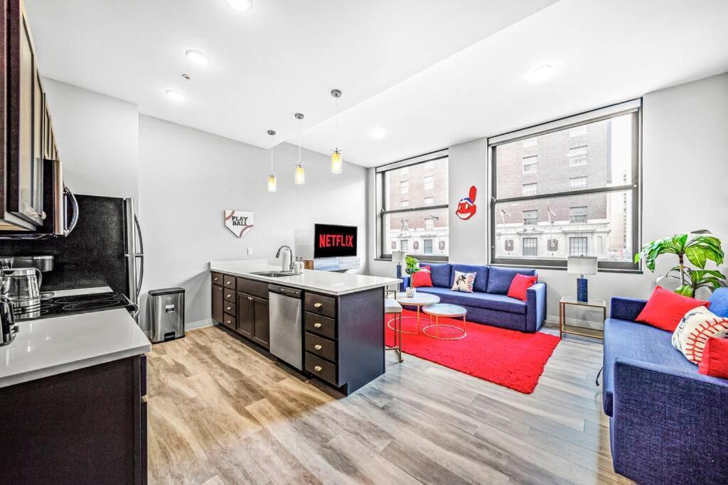 클리블랜드 2Br Unit In The Heart Of Dt With View Of Playhouse Square, Pool & Gym Access- 305 아파트 외부 사진